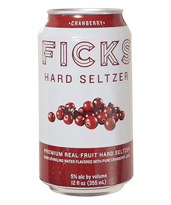 Ficks Cranberry Hard Seltzer