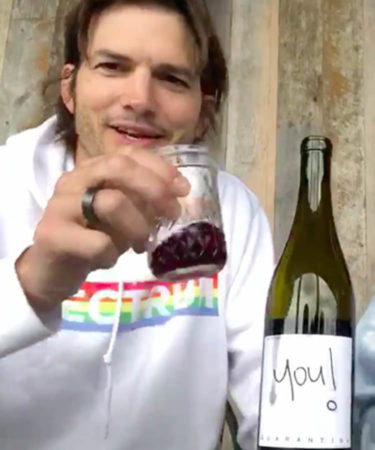 Mila Kunis and Ashton Kutcher Announce Charitable ‘Quarantine Wine’ Label