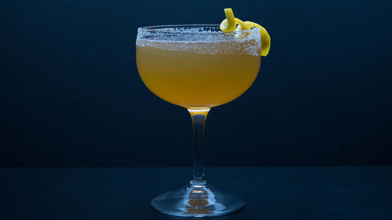 The Sidecar is one of the 50 most popular cocktails in the world in 2020
