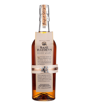 Basil Hayden's Kentucky Straight is one of the 30 best bourbons of 2020.