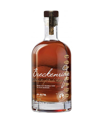 Breckenridge Bourbon is one of the 30 best bourbons of 2020.