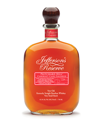 Jeffereson's Reserve Cabernet is one of the 30 best bourbons of 2020.