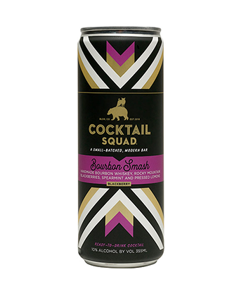 Cocktail Squad Bourbon Smash Is One of the Best Canned Cocktails for Summer 2020