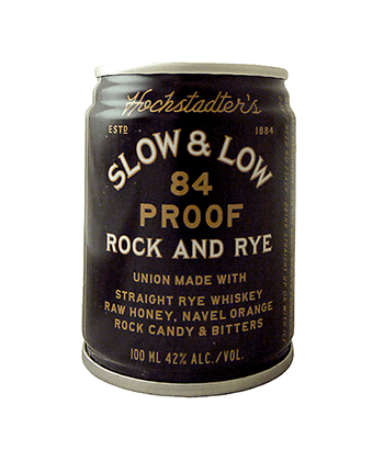 Hochstadter’s Slow & Low Rock and Rye Is One of the Best Canned Cocktails for Summer 2020