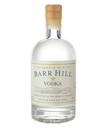 Barr Hill is one of the top 20 vodkas for 2020