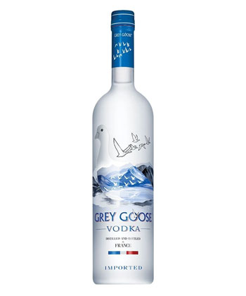 Grey Goose is one of the top 20 vodkas for 2020
