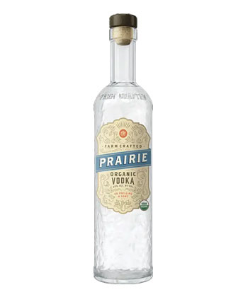 Prairie Vodka is one of the top 20 vodkas for 2020