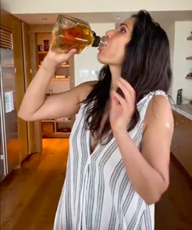 Padma Lakshmi Back To School Cocktail Tutorial Takes A Serious Turn