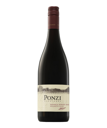 Ponzi Vineyards ‘Tavola’ Pinot Noir 2017, Willamette Valley, Ore.