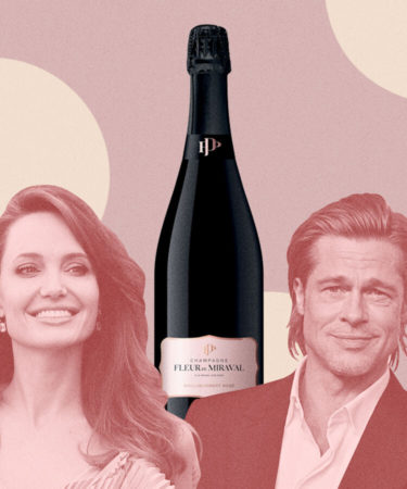 Brad Pitt and Angelina Jolie Announce Fleur de Miraval Rosé Champagne