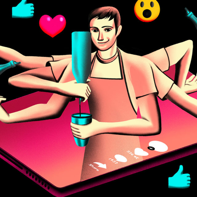 For Millions of Americans, TikTok Is Offering a Wild, Uncut Introduction to ’80s-Style Flair Bartending