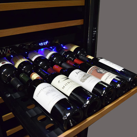 Best Dual-Zone Wine Fridge Shelves