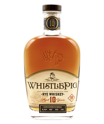 WhistlePig is one of the 20 Best Rye Whiskey Brands of 2020
