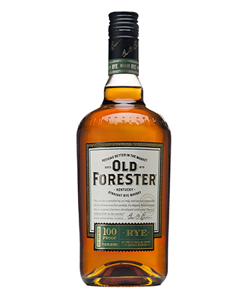 Old Forester is one of the 20 Best Rye Whiskey Brands of 2020