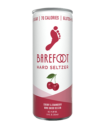 Barefoot Cherry is one of the best hard seltzers for fall 2020