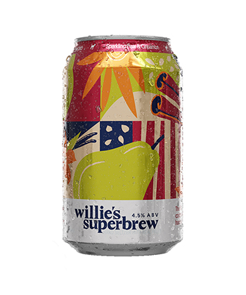 Willie's Superbrew Pear Cinnamon is one of the best hard seltzers for fall 2020