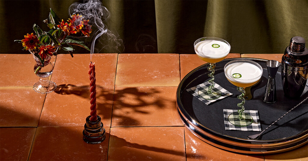 With habanero-infused tequila, this spicy-yet-sweet witch’s brew hits the perfect balance this spooky season.