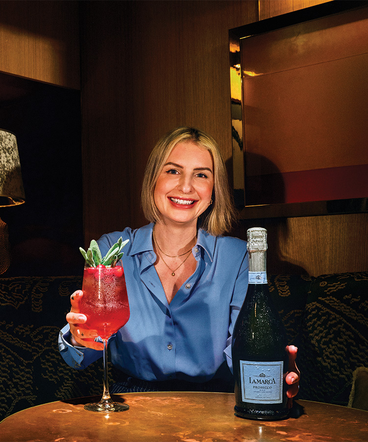 Shaking Up the Holidays: How NYC Bartender Bre Lotz Turns La Marca Prosecco Into Festive Magic