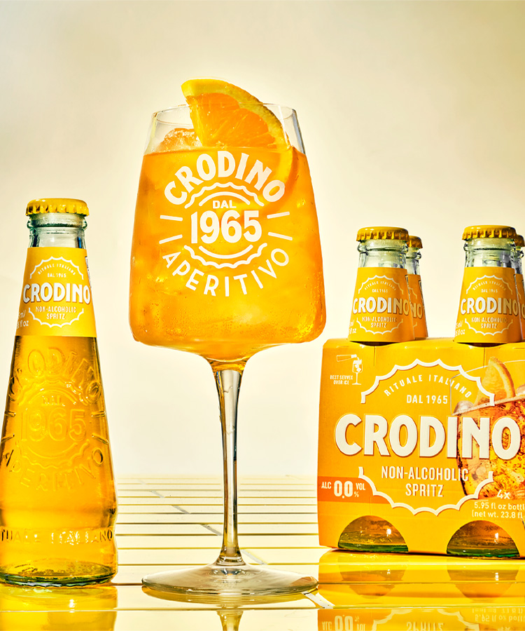 Crodino Non-Alcoholic Spritz Proves Design and Taste Go Hand-in-Hand
