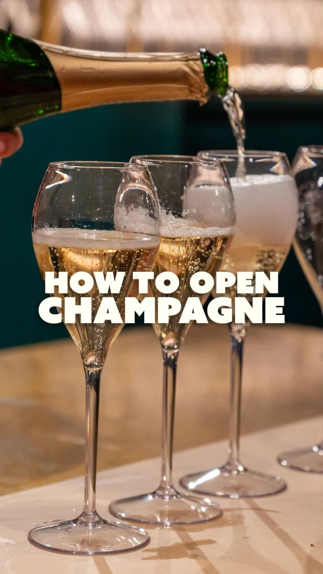 It’s time to pop champagne, but this year make sure you’re doing it the right way!
